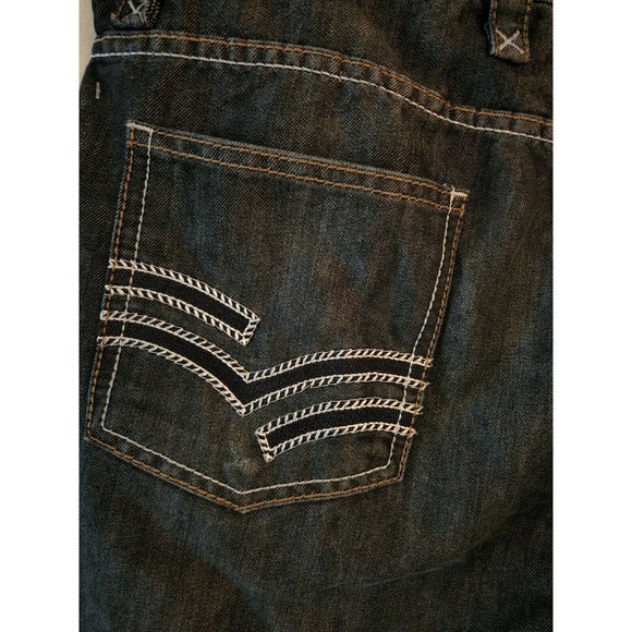 Truth Substance Common Sense Blue Men's Denim Shorts Size 38 Dark Wash - Picture 5 of 7